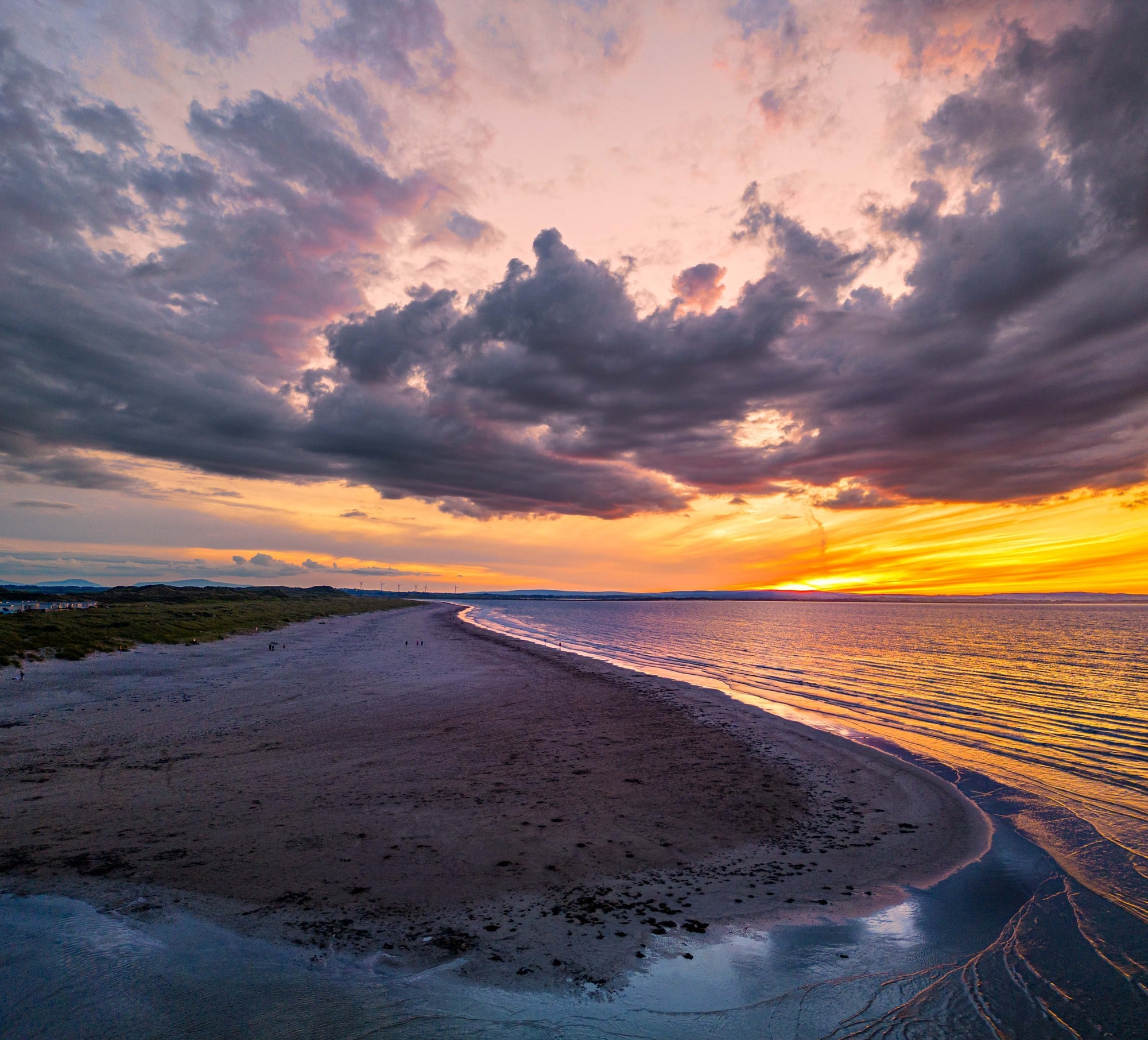 sunset at Enniscrone Beach, Enniscrone - terms and conditions